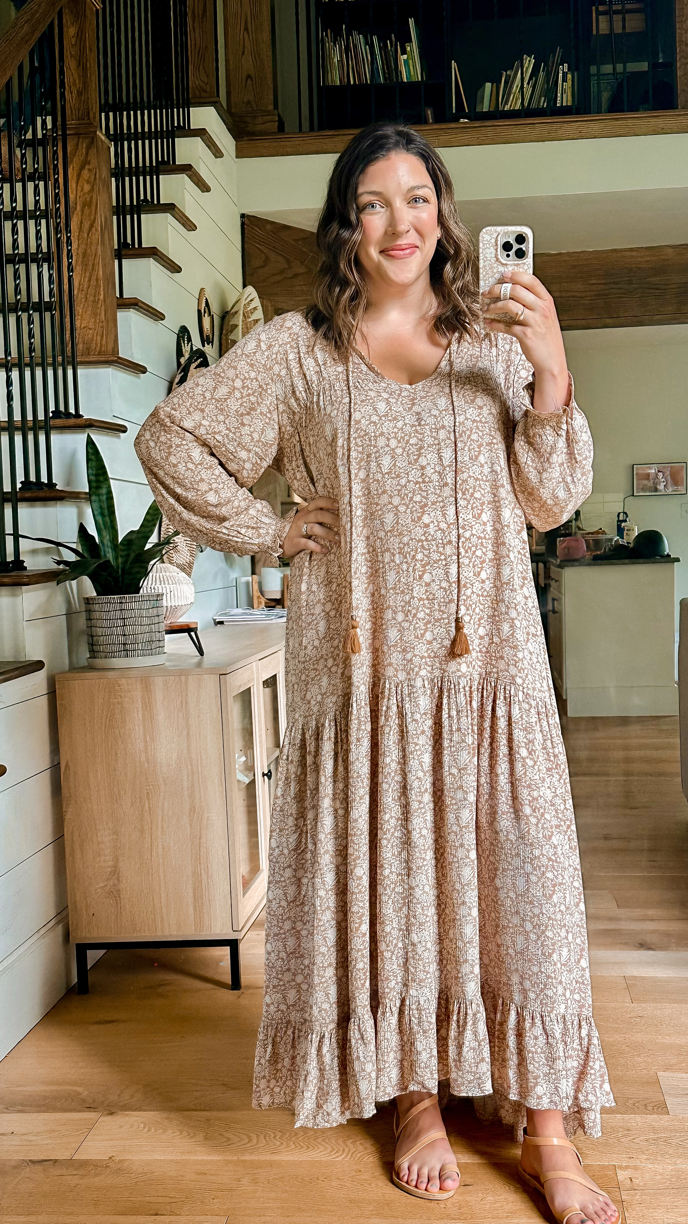 Main character vibes ✨
I sized down to a medium in the dress. The neckline isn’t stretchy but I could still pull it down to nurse in. Perfect for maternity too!

I’m typically an 8.5-9 in shoes and I got the 9 (40). They’re a touch big but perfect length.

My stats: 5’7 / large / 12

#LTKMidsize #LTKBump #LTKShoeCrush