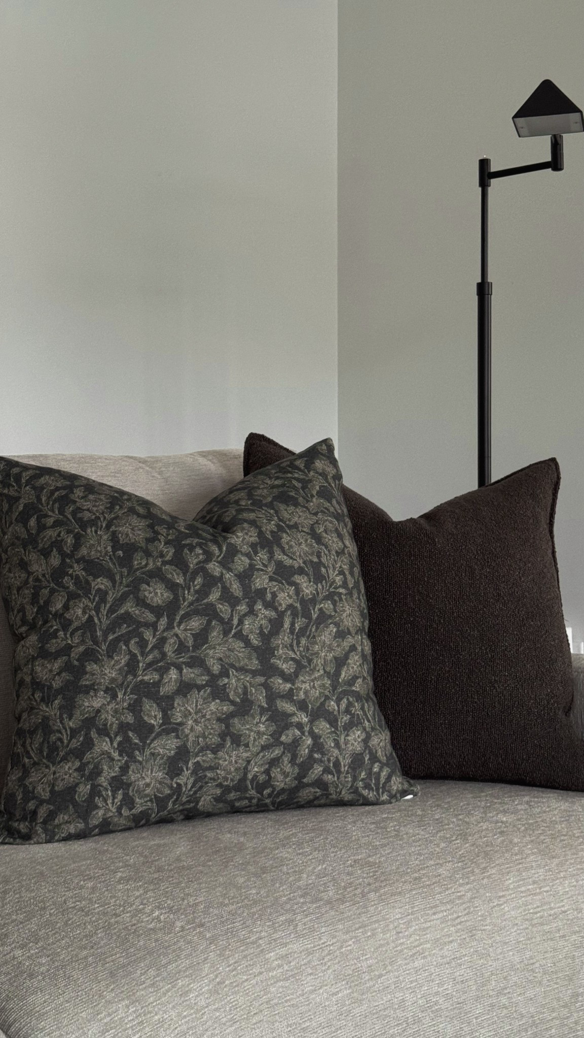 Throw pillow combo, sofa throw pillows, convertible sofa, pullout sofa, sleeper sofa, pharmacy floor lamp, sitting room decor

#LTKHome