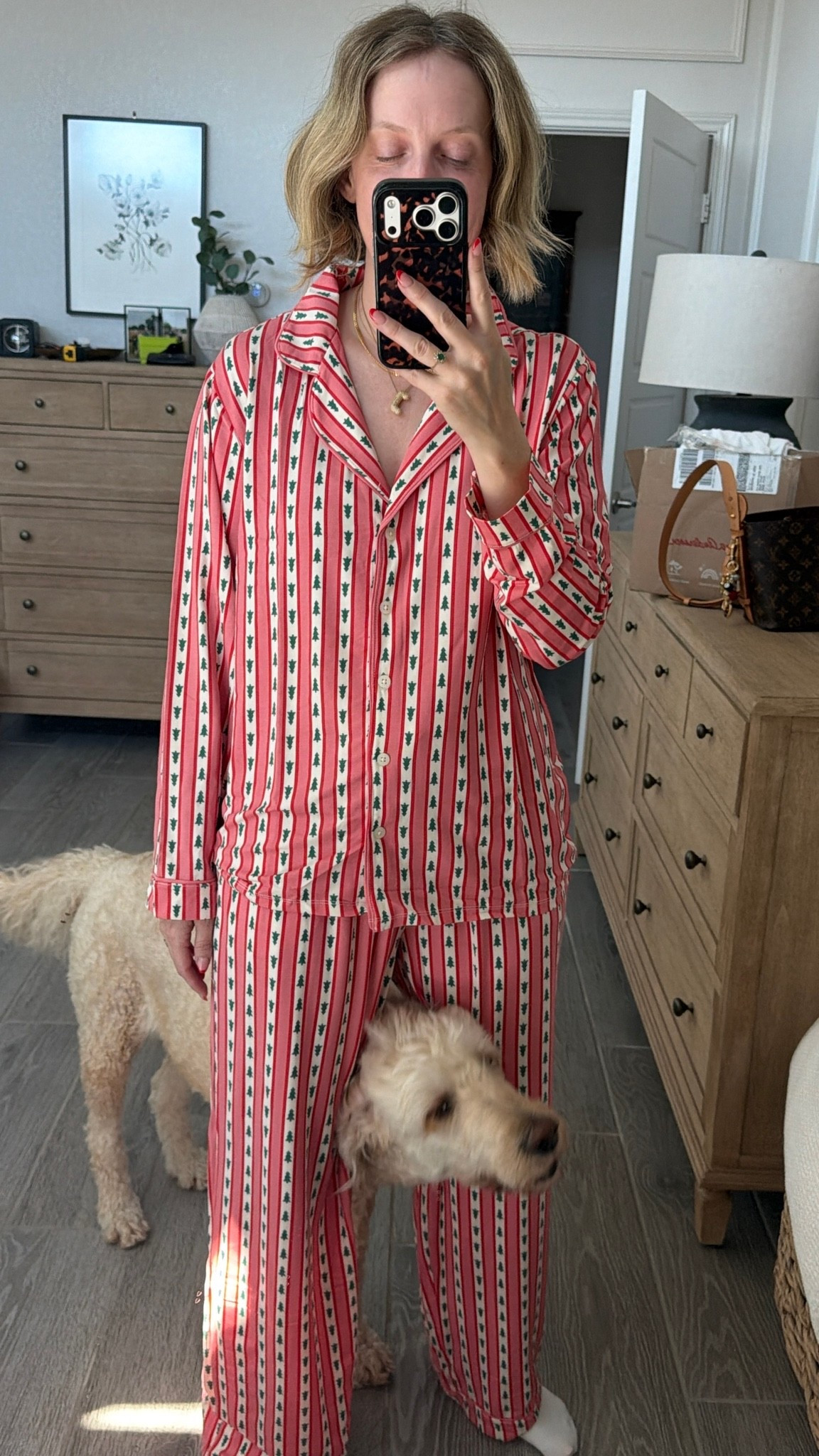 Wearing a medium (sooo soft)!