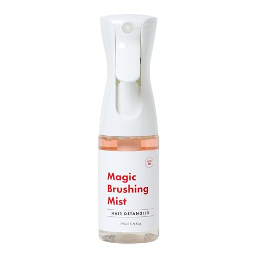 Magic Brushing Mist - Dog Fur Detangler Spray for Dematting, Hypoallergenic Dog Deodorizing Spray, Dog Conditioner & Itch Relief Spray, Shining, Freshening, Grooming Spray for Pet (5.8fl oz, 170ml) | Amazon (US)