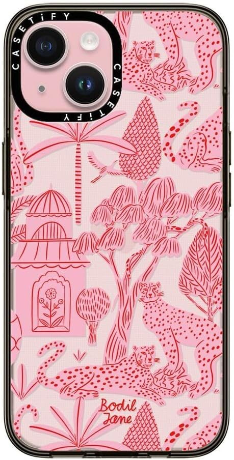 CASETiFY Compact Case for iPhone 15 [2X Military Grade Drop Tested / 4ft Drop Protection] - Cheet... | Amazon (US)