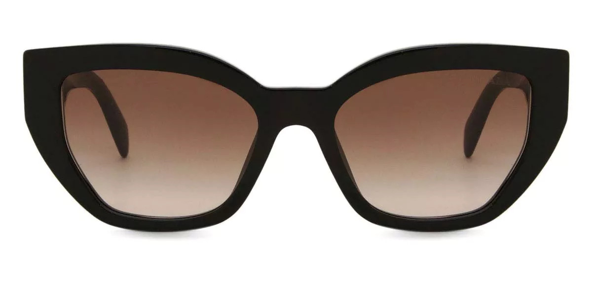 Prada PR A09S 1AB0A6 Women’s Sunglasses Black Size 53 | SmartBuyGlasses Global