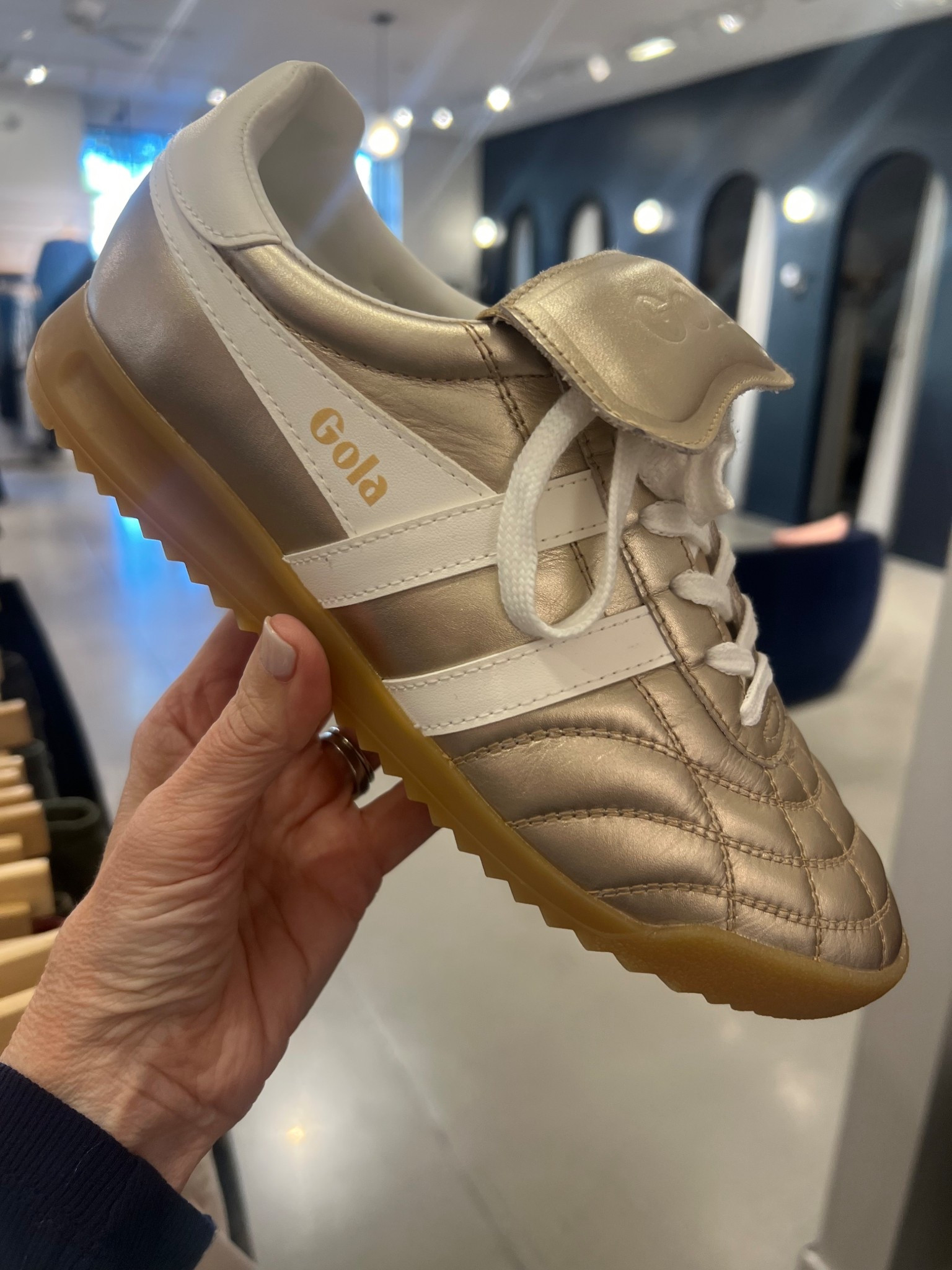 gold sneakers, casual outfit 

#LTKOver40 #LTKSeasonal #LTKootd