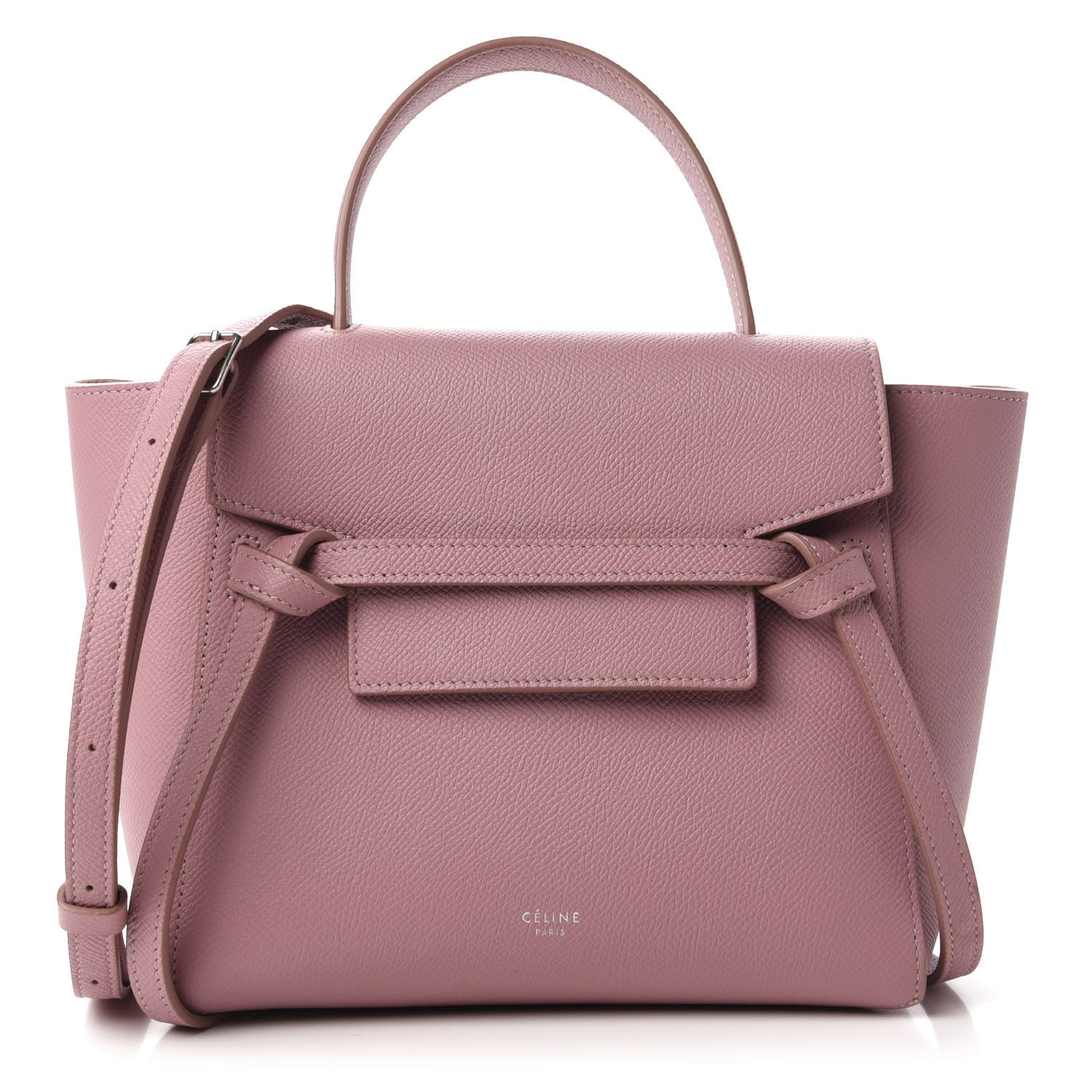 CELINE

Grained Calfskin Nano Belt Bag Antique Rose | Fashionphile