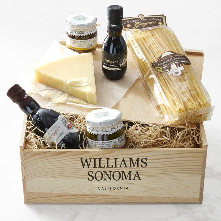 Williams Sonoma Italian Pantry Gift Crate | Williams-Sonoma
