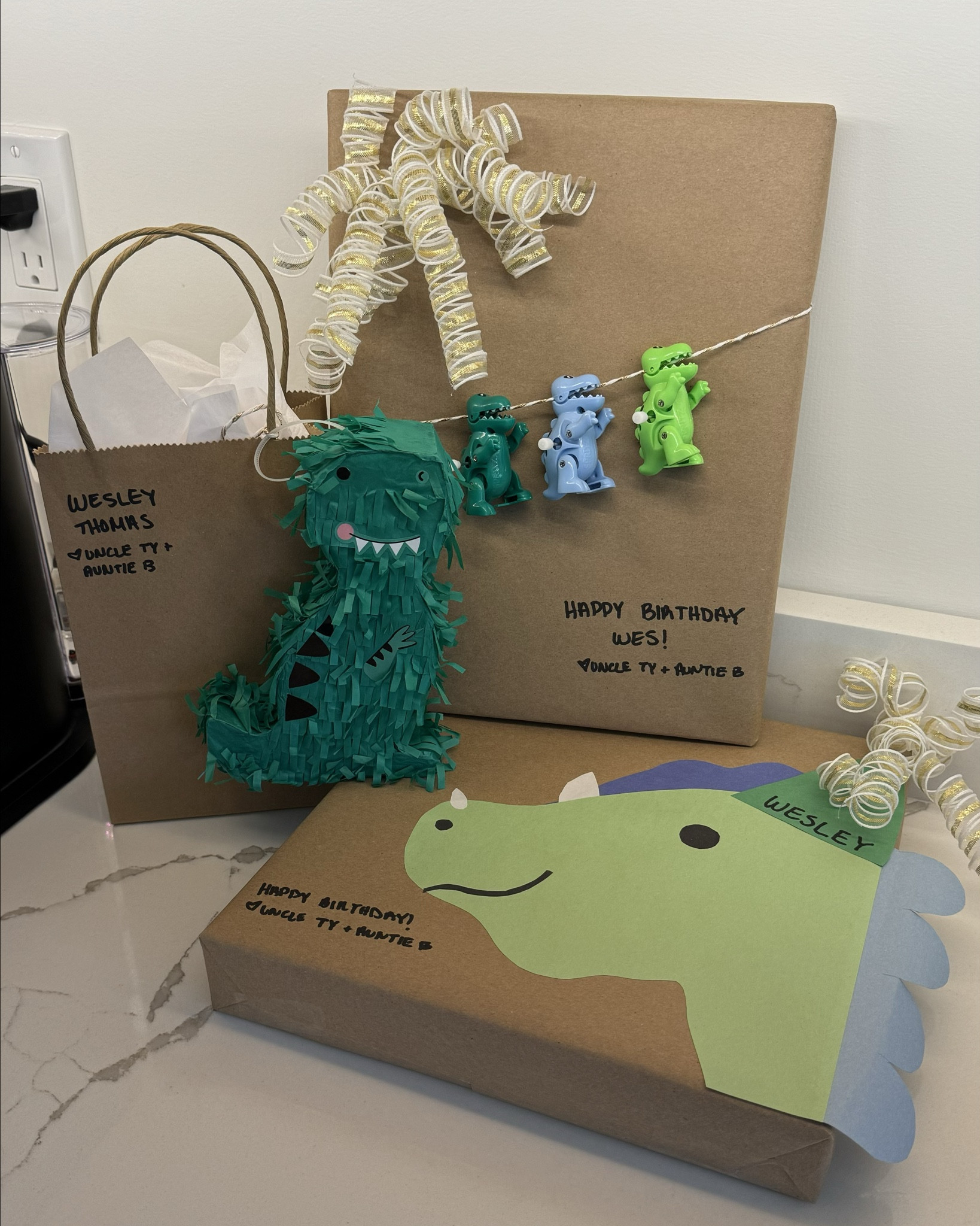 DIY dinosaur gift wrap 🦖🦕 everything is from target! 


Dino, wrapping paper, party supplies, theme

#LTKkids #LTKparties #LTKxTarget