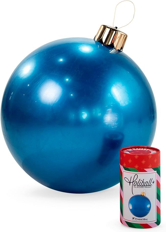Holiball Inflatable Holiday Ornament – Indoor and Outdoor Use  – Reusable and Storage Friend... | Amazon (US)