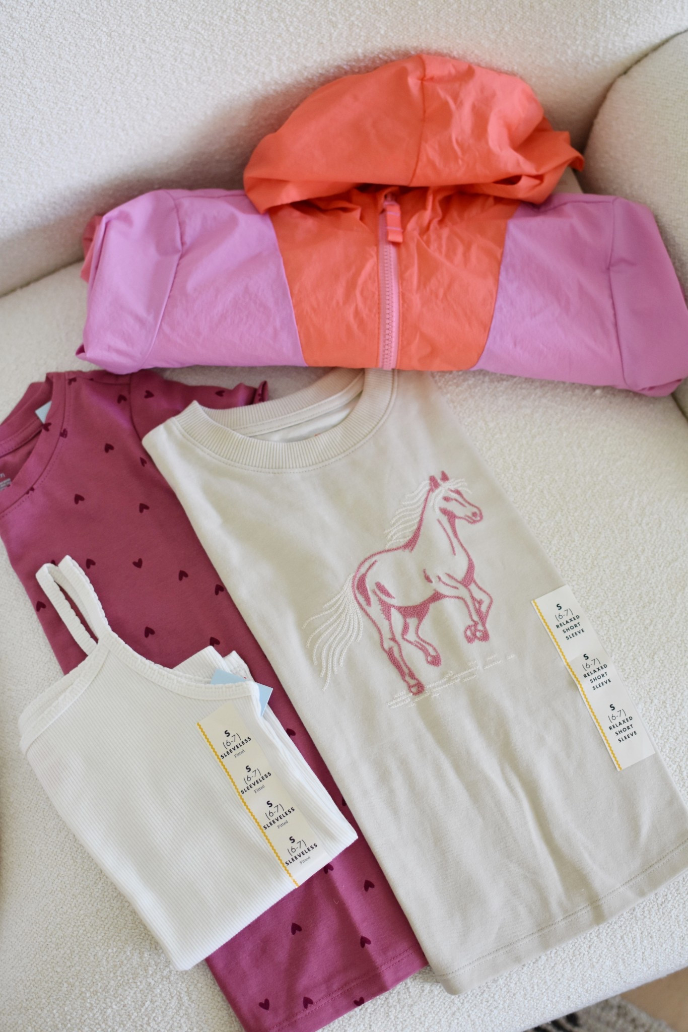 I’m working on back to school clothes for my 4.5 year old. Comfy tees & a windbreaker for the cool mornings this fall. I love the process at Target since everything will eventually get paint or glitter on it. They play hard in pre school!

#LTKKids #LTKSaleAlert #LTKSeasonal