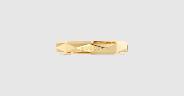 Gucci - Gucci Link to Love studded ring | Gucci (US)