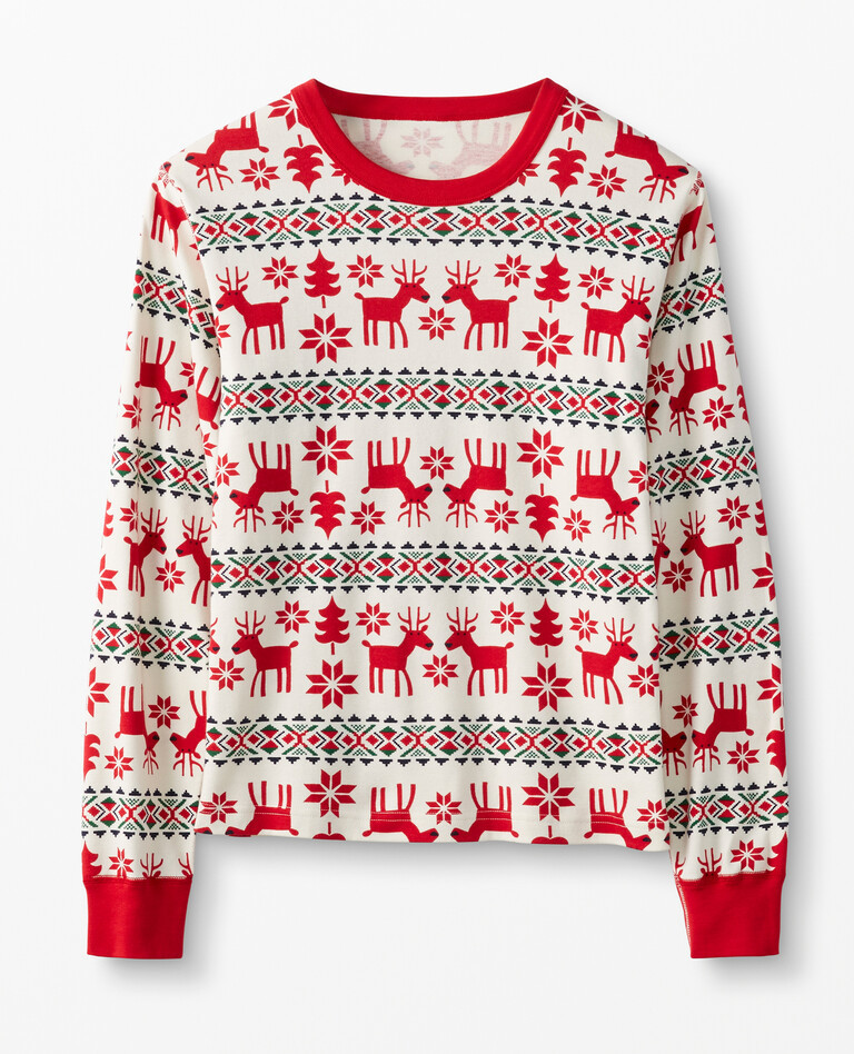 Adult Unisex Long John Pajama Top | Hanna Andersson