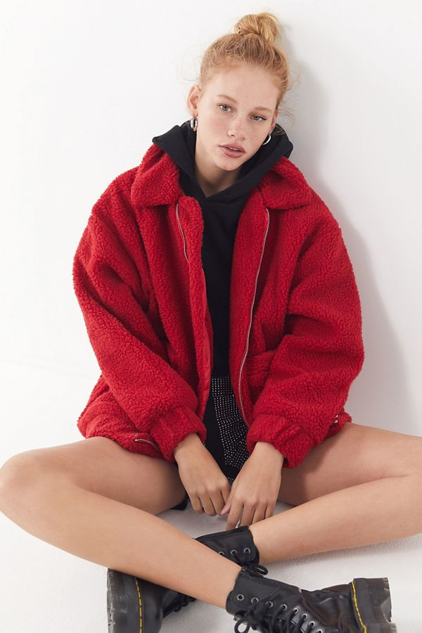 I.AM.GIA + UO Pixie Teddy Coat | Urban Outfitters (US and RoW)