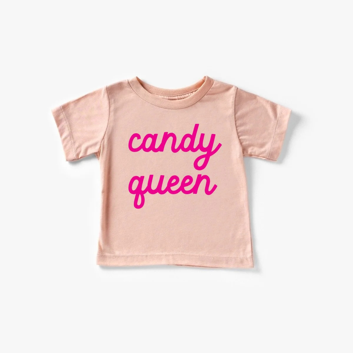 Candy Queen Girls Shirt - pink/hot pink | HoneyPie Kids Children's Clothing Boutique
