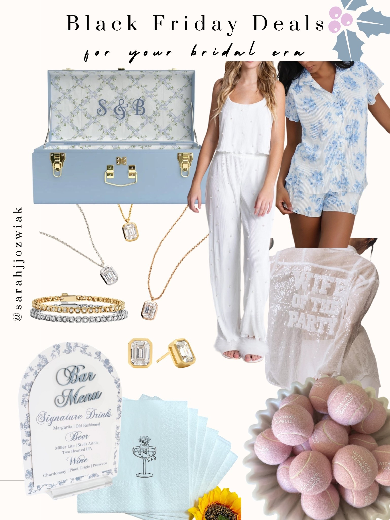 Black Friday Deals for the Bride to Be! So many great deals going on to get bridesmaid gifts, decor and detail items at the best price! I’m for sure buying all of our getting ready PJs and the girls’ jewelry this weekend! 

#LTKWedding #LTKCyberWeek #LTKGiftGuide