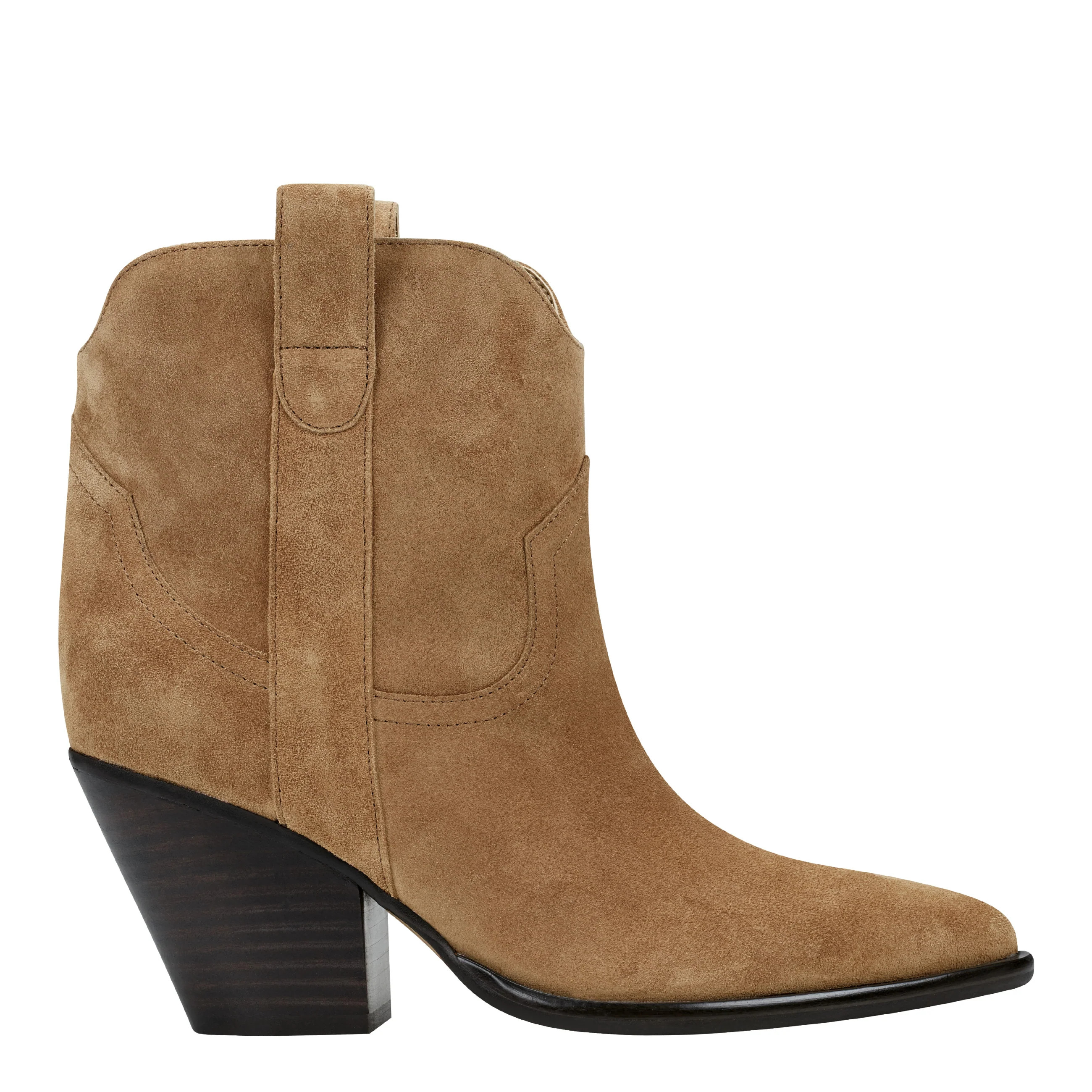 Marlie Western Bootie 7 / M / Natural Suede | Rockport (US)
