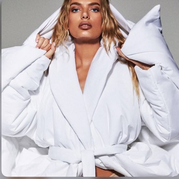 COTTON DUVET ROBE color is Marble | Poshmark