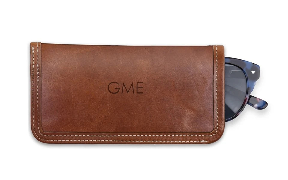 Eyeglass Case in Florentine Leather | Barrington Gifts