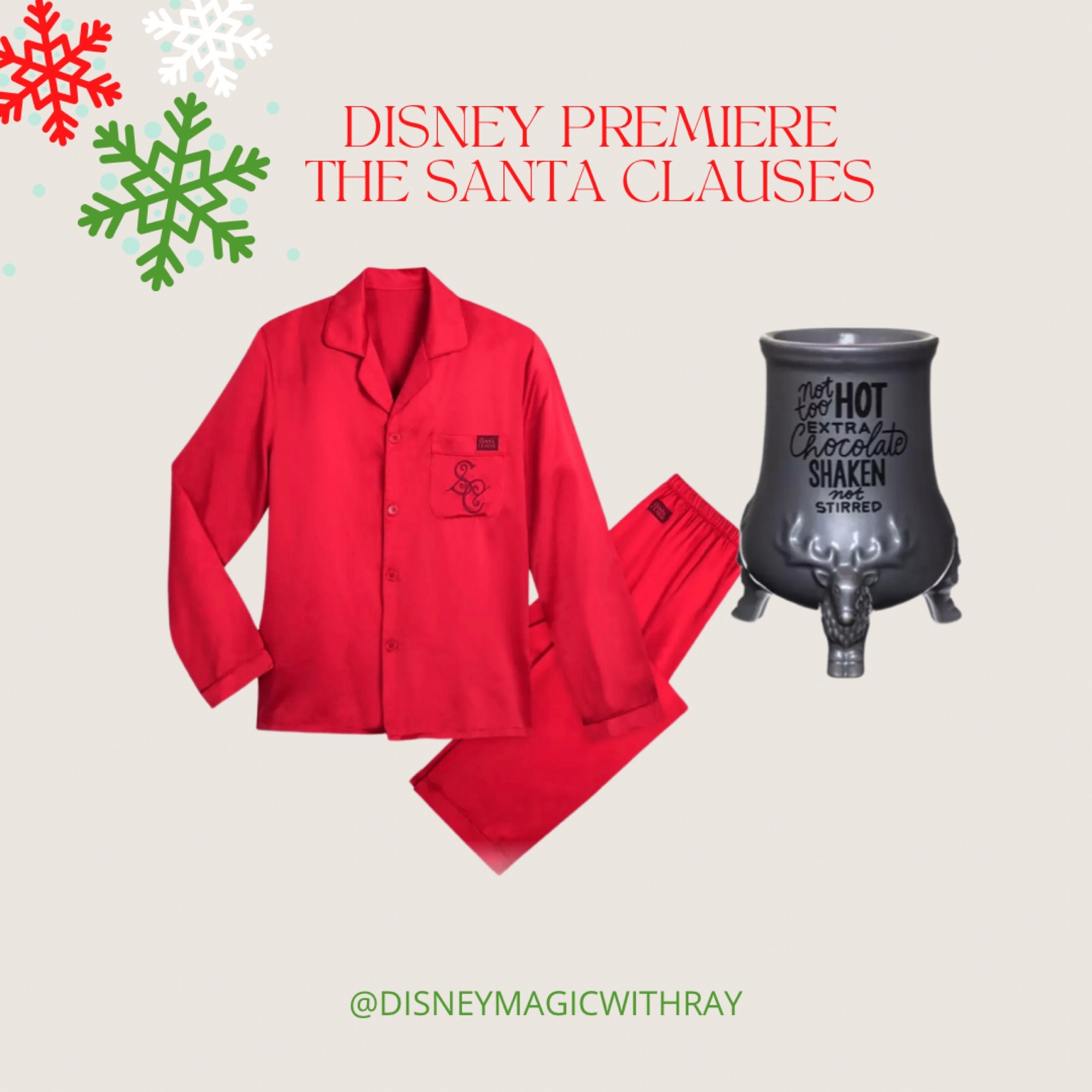 The Santa Claus movies are like my all time favorite Christmas movies so you know I'll be watching the premiere of the Santa Clauses next week and these pajamas are perfect and can't not have some of Judy's hot cocoa!

#LTKSeasonal #LTKsalealert #LTKHoliday