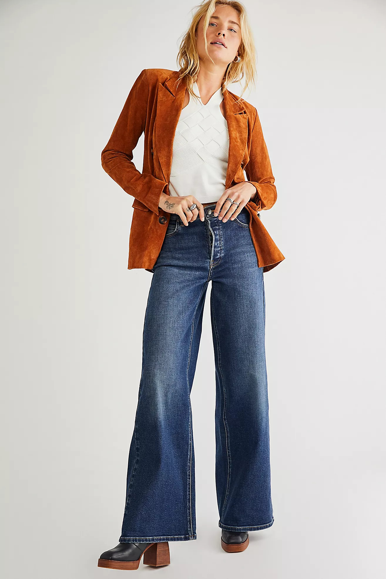 Lee A-Line Jeans | Free People (UK)