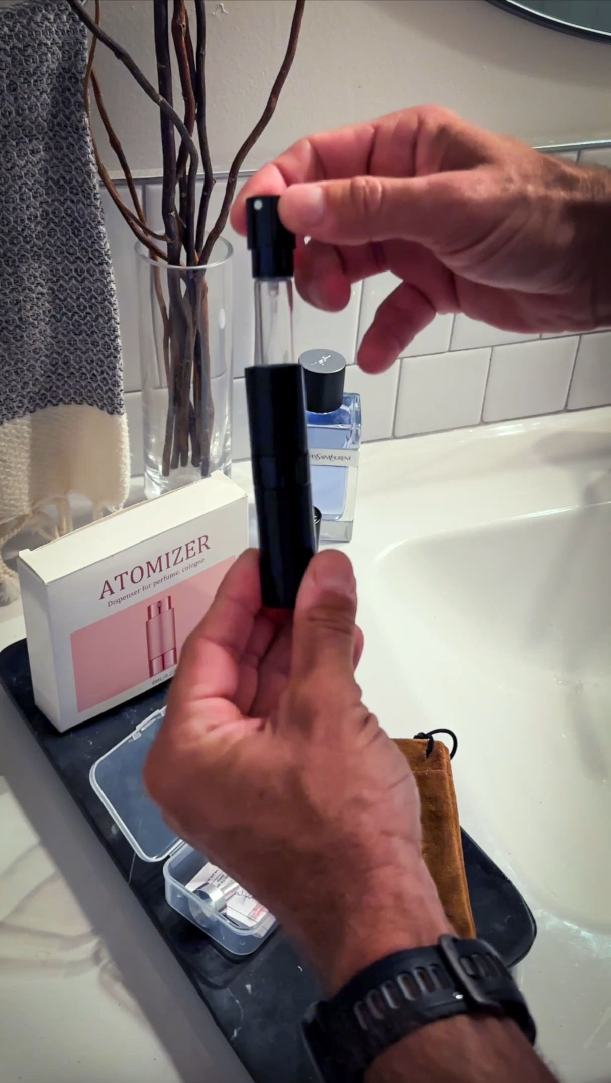 Take that favorite cologne or perfume to go while we travel! It’s super easy and convenient with these reusable bottles. Fill with that fragrance and easily pass thru TSA! Easy, breezy. Check out this travel hack and other men’s skin and hair care products great for on the go! 🛩️🌎

#LTKBeauty #LTKTravel #LTKVideo