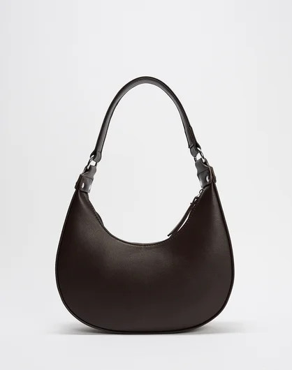 Classic Faux Leather Shoulder Bag | Glassons (Australia)