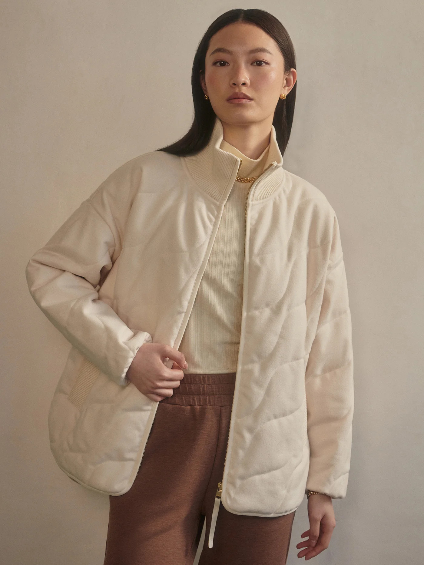 Libby Plush Quilt Jacket | Varley US | Varley US
