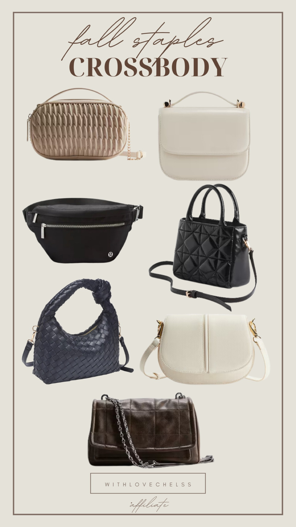 Fall Staples crossbody bags!

#LTKautumn #LTKbeauty #LTKbag