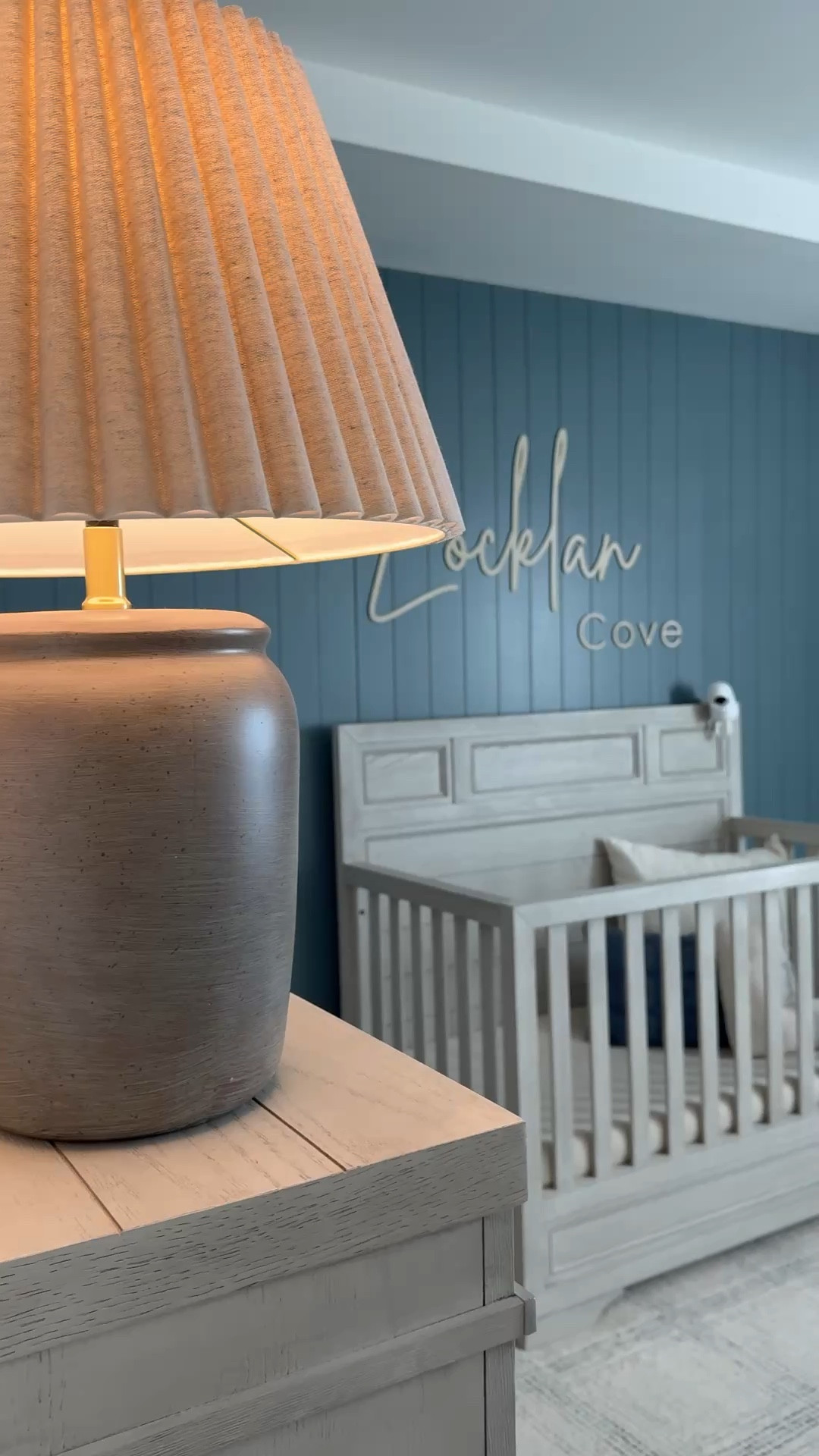 Nursery name sign 🩵

#LTKHome #LTKKids #LTKmomlife