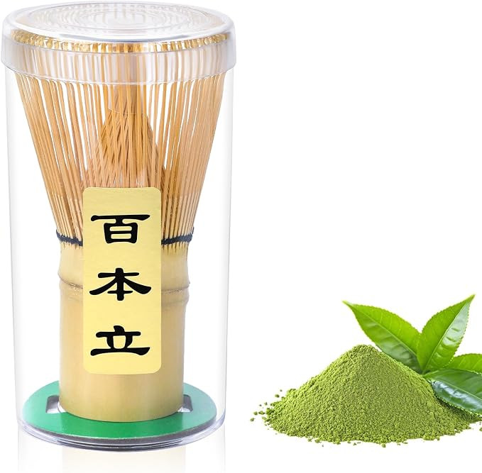 Alyvisun Bamboo Matcha Whisk with 76 Prongs, Perfect for Tea Ceremony | Amazon (UK)