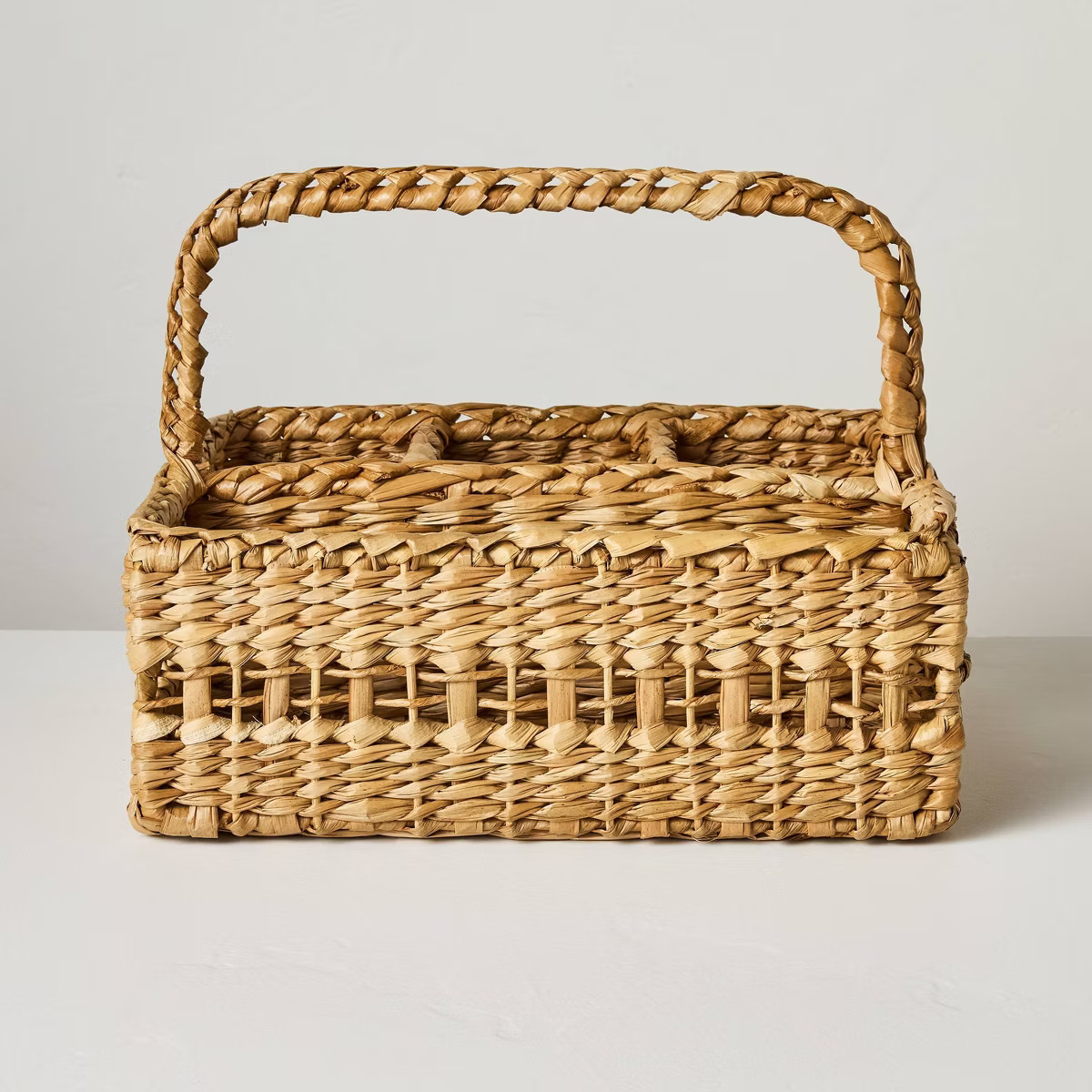 Natural Woven Utensil Caddy - Hearth & Hand™ with Magnolia | Target