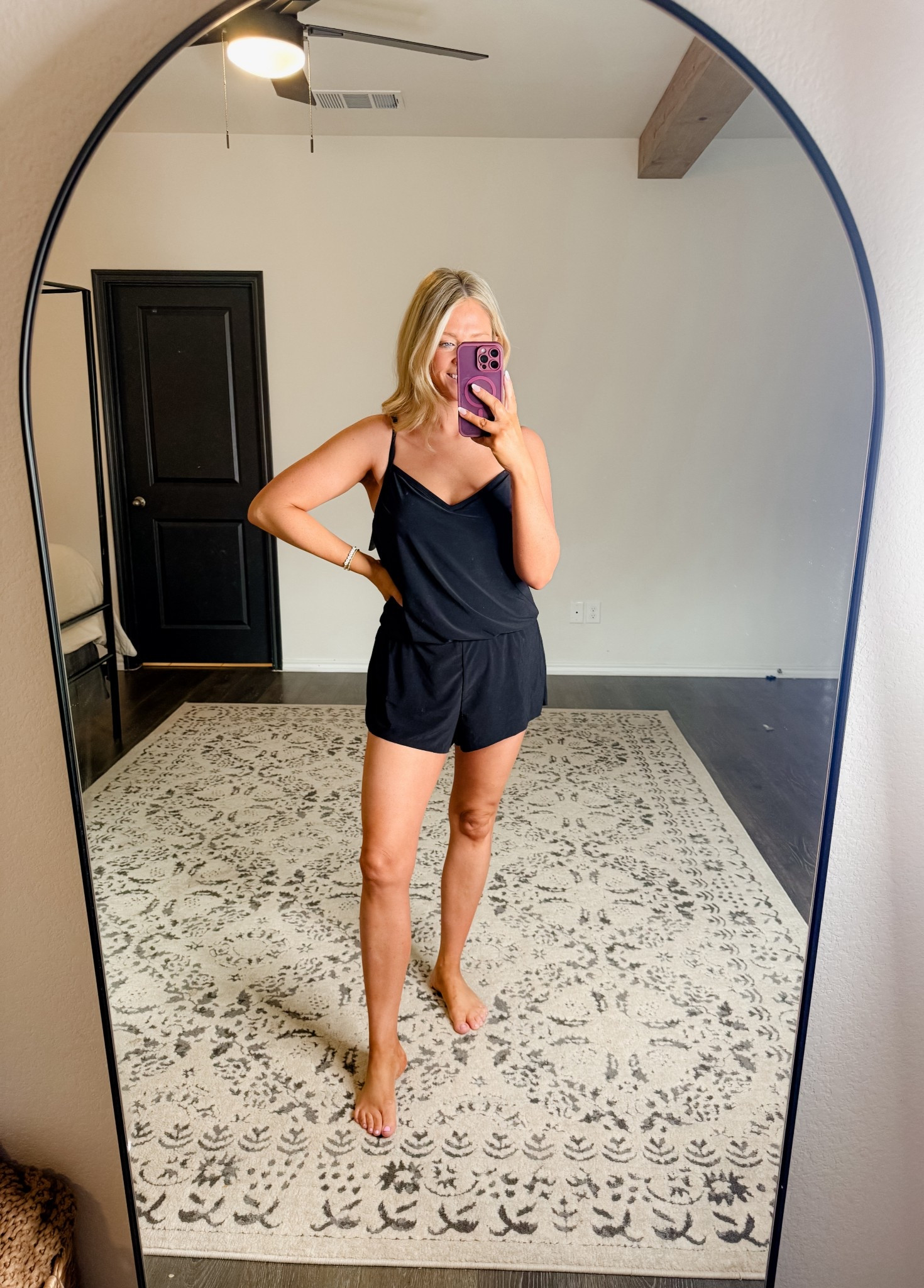 How do we feel about a swim romper?! I think it’s so cute! Wearing a medium! 

#LTKSwim