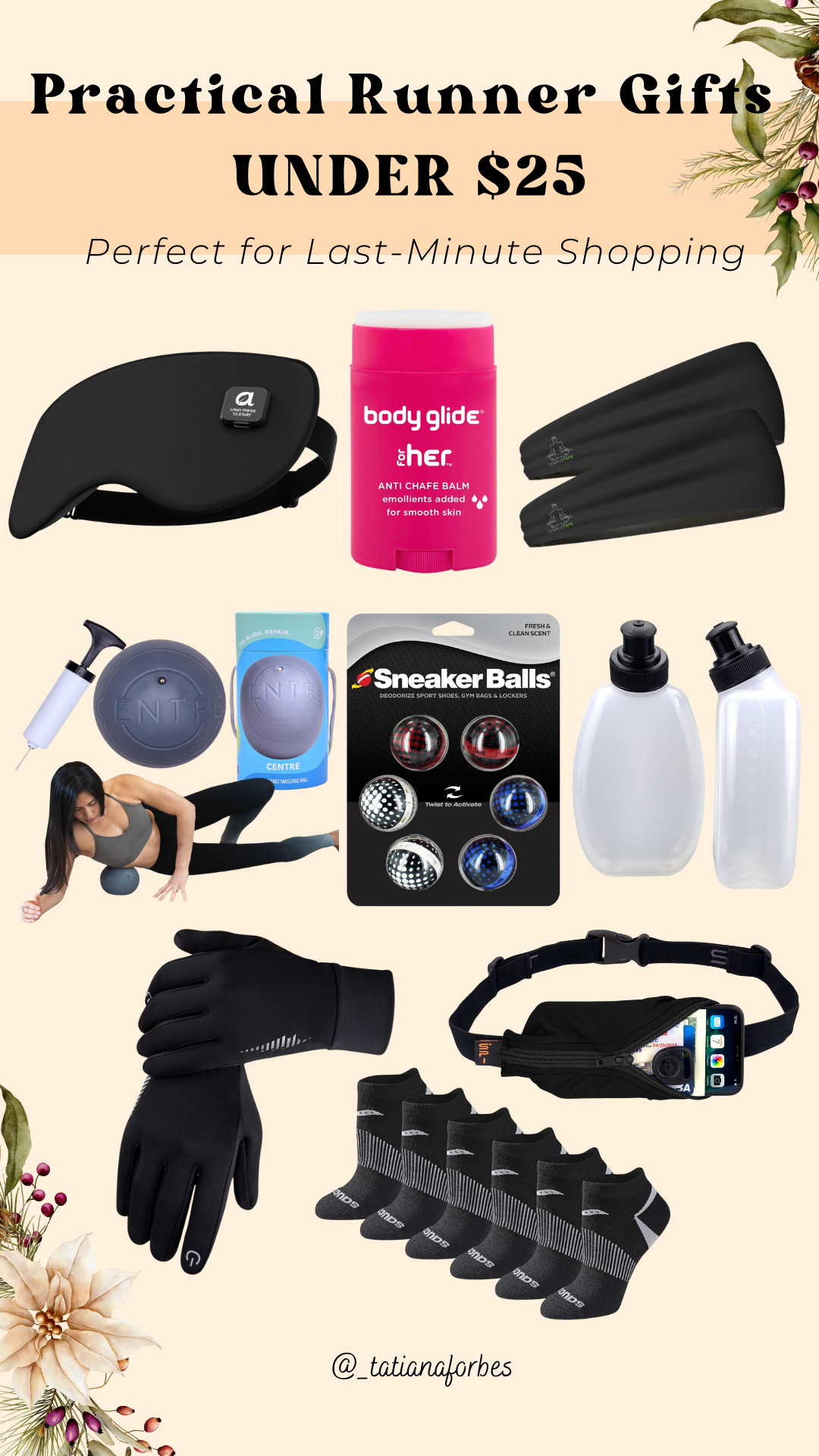 Practical runner gifts under $25!
No sizing stress, no fluff. Just everyday essentials runners actually use.
Perfect for last-minute gifting (and easy stocking stuffers)! 

 

#LTKGiftGuide #LTKHoliday #LTKActive