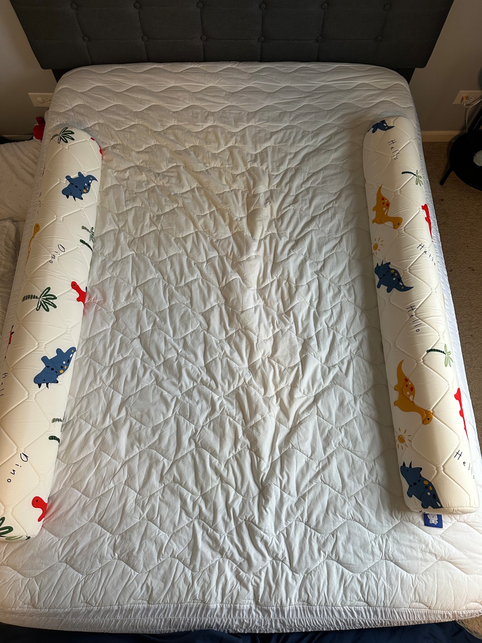 Great quality bed foam rails for toddlers transitioning to a bigger bed  

#LTKKids #LTKHome #LTKFamily
