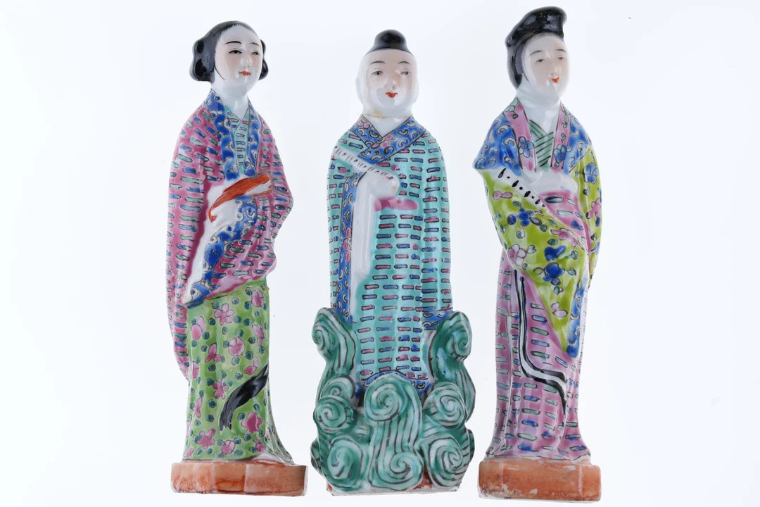 C1910 Antique Chinese Republic Period Famille Rose Figures - Etsy | Etsy (US)