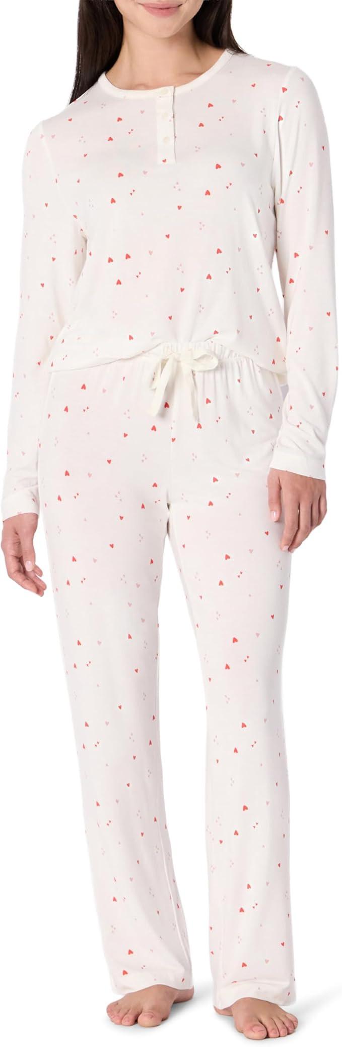 Amazon Essentials x Sofia Grainge Mommy and Me Long Sleeve Pajama Set | Amazon (US)