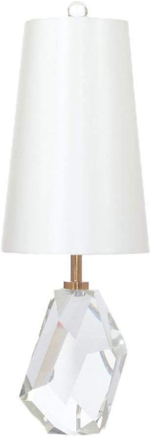 Modern Table Lamp with Crystal Base, White, E27, 41-50W, Remote Control, Dimmable, for Bedroom, L... | Amazon (US)