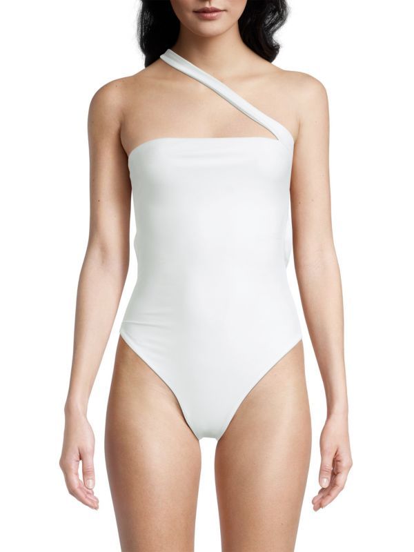 Halo One-Shoulder One-Piece Swimsuit | Saks Fifth Avenue OFF 5TH