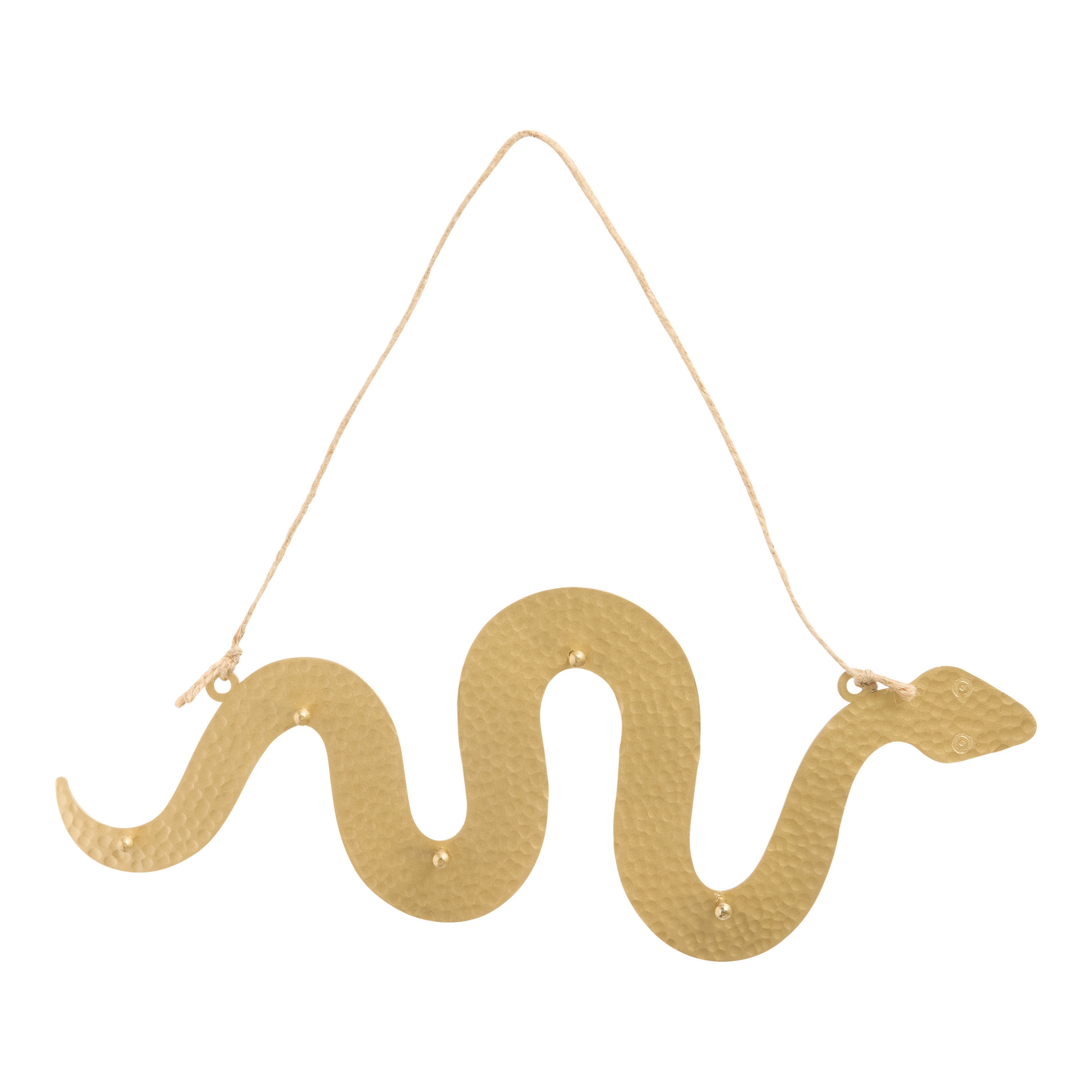 Gold Metal Snake Wall Jewelry Holder | World Market
