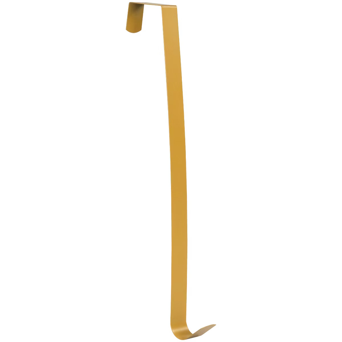 Northlight 14" Matte Gold Over the Door Christmas Iron Wreath Hanger | Target