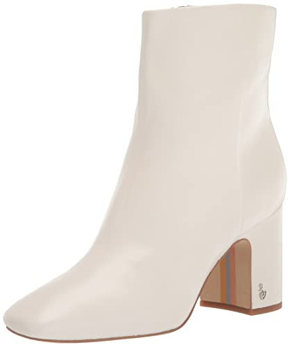 Sam Edelman Fawn Fashion Boot Bright White 8.5 Medium | Amazon (US)
