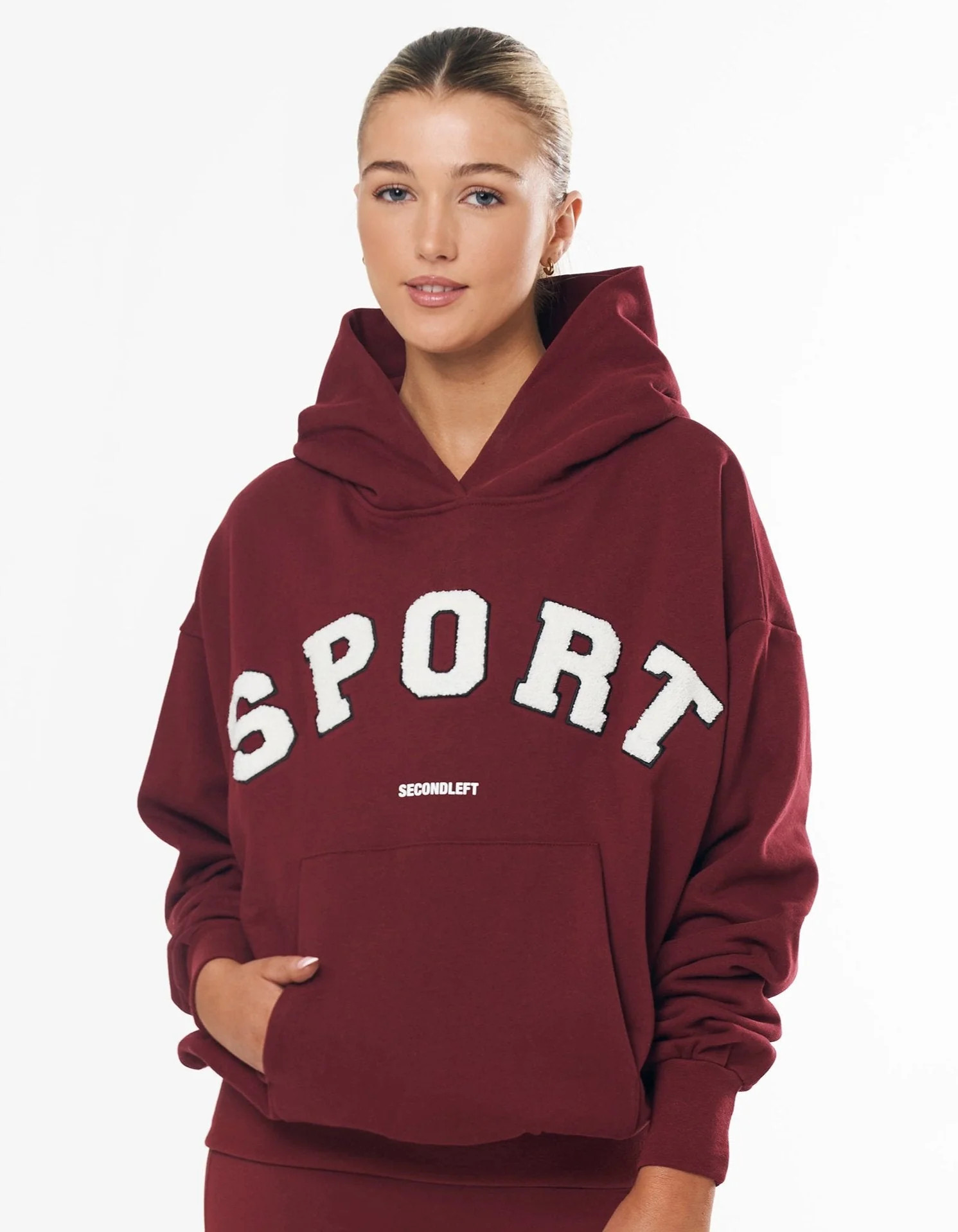 Sport Hoodie - Berry | STAX.