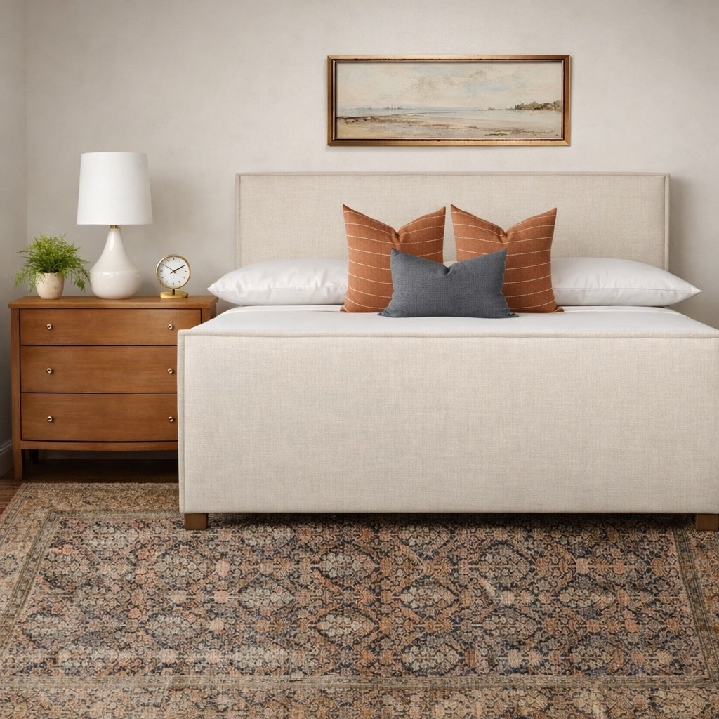 Major sale on this bed and rug right now!! 

#LTKHome