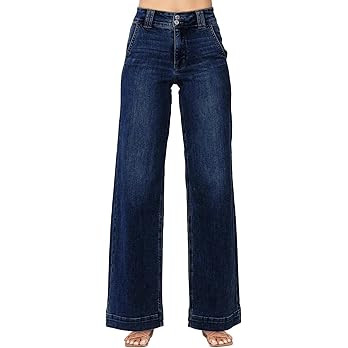 Astylish Jeans for Women Wide Leg High Waisted Stretchy Straight Leg Jean Baggy Trendy 2025 Denim... | Amazon (US)