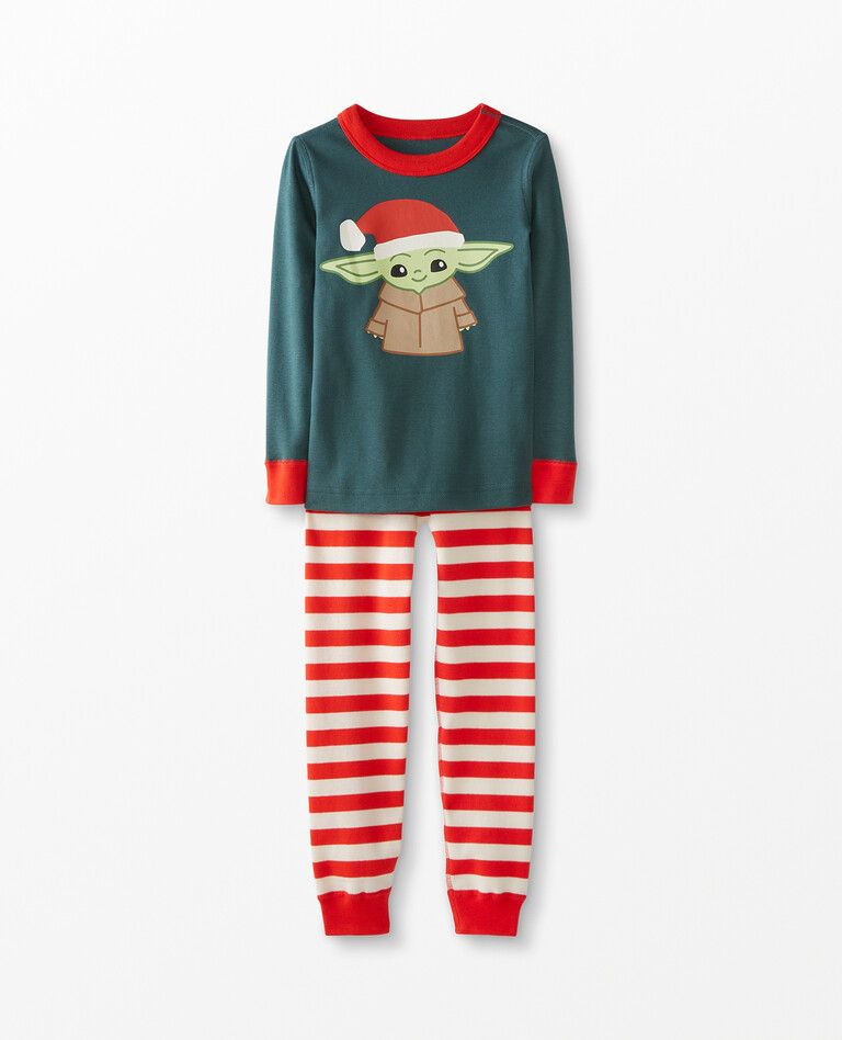 Star Wars™ The Mandalorian Long John Pajamas In Organic Cotton | Hanna Andersson