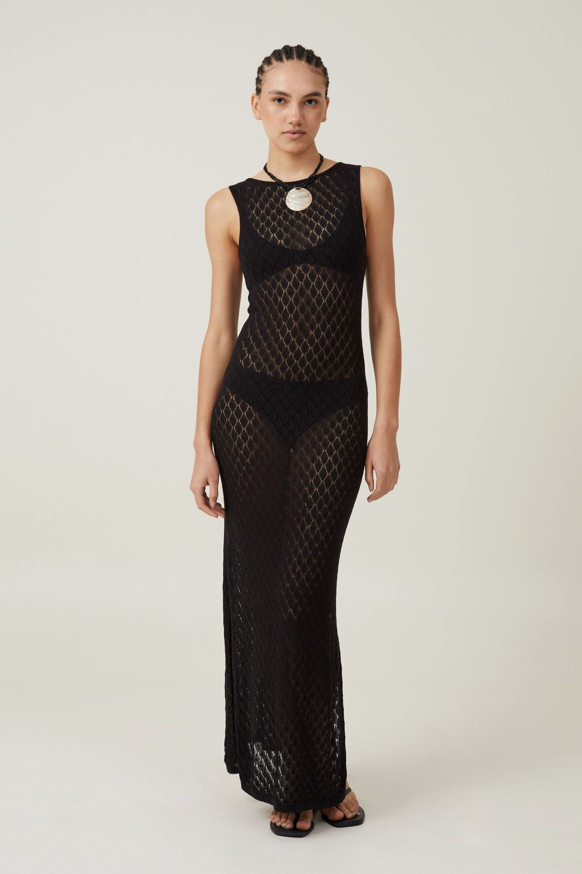 Nova Crochet Maxi Dress | Cotton On (US)