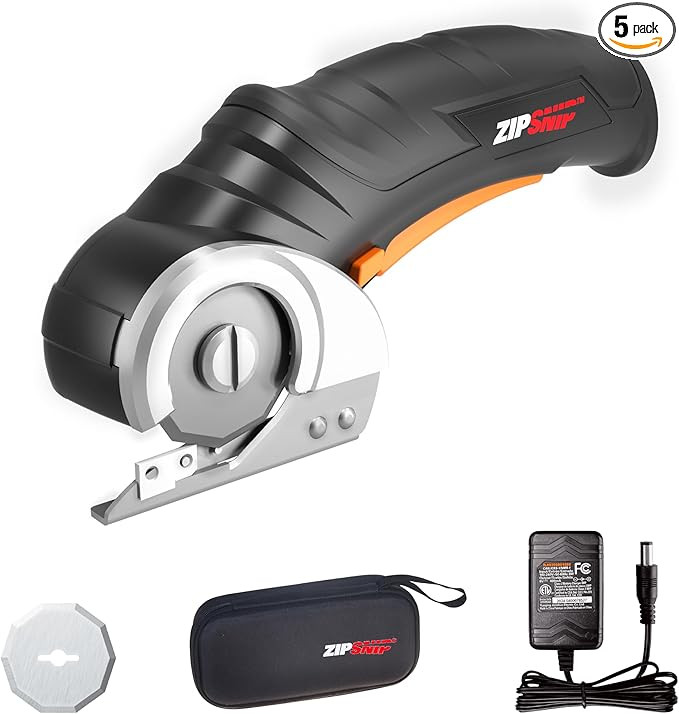 Worx Zipsnip Cordless Electric Scissors, Rechargeable Cardboard Box Cutter, 4V Powerful Fabric Sc... | Amazon (US)