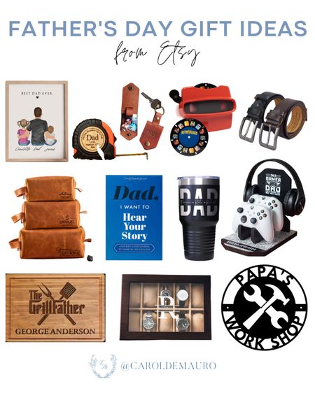 Check out these everyday accessories, dopp kit set, and home essentials that are perfect gifts for dads, uncles, and dad-in-law this father's day!
#homefinds #etsyfinds #giftsforhim #fathersdaypicks

#LTKGiftGuide #LTKMens #LTKHome
