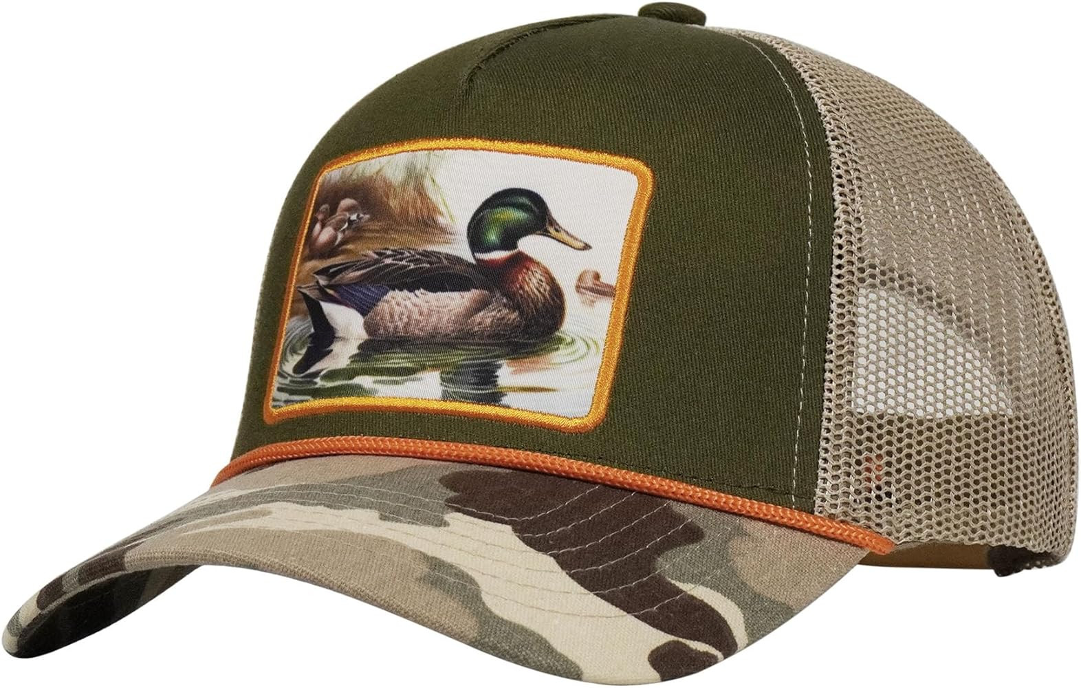 Duck Hunting Camo Hat for Men Women,Duck Hunting Gifts Gear Accesories for Adults, Camo | Amazon (US)