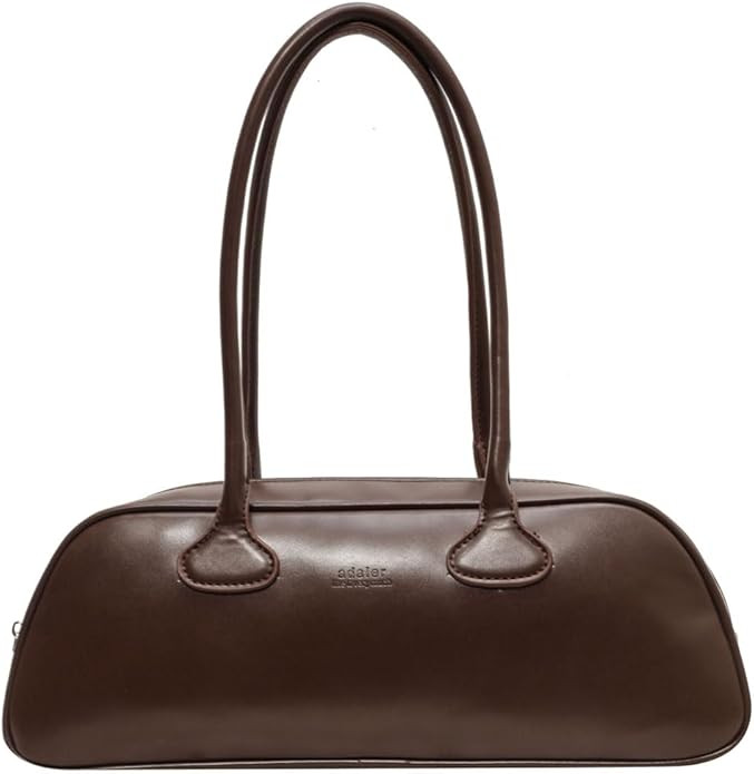 Lovehomily East West Bag, Women Fashion Shoulder Bag Large Capacity PU Leather Small Solid Color ... | Amazon (UK)