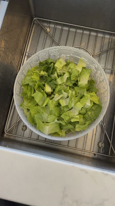 Took me years to decide if I need a salad spinner and the answer is 1000%. Multifunctional tool - I even use it to strain or wash beans.

#LTKfindsunder50 #LTKVideo #LTKhome