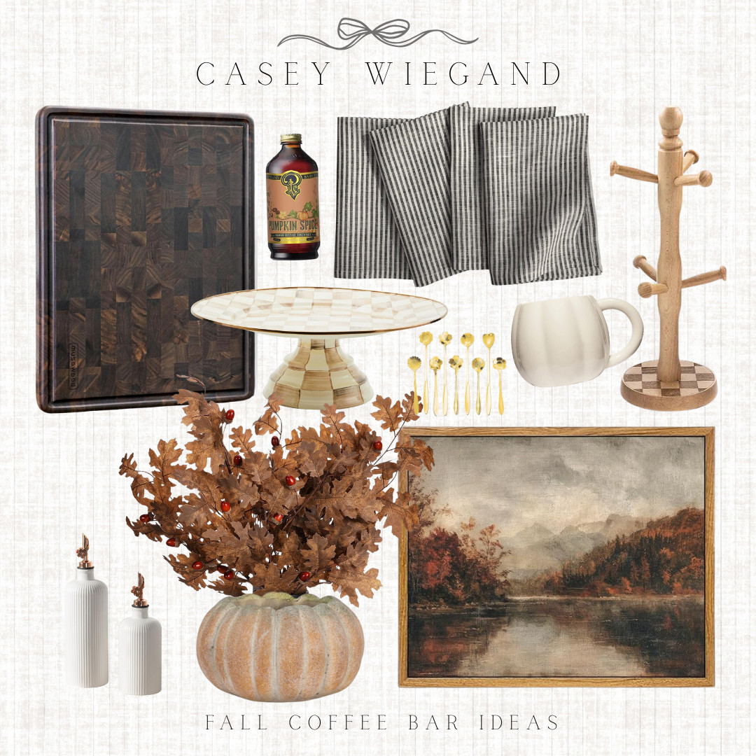 Cozy mornings are calling 🍂☕ We refreshed our coffee bar for fall with few simple upgrades — see all my favorite Amazon finds to create the vibe! 

 #LTKSeasonal #LTKHome #LTKautumn